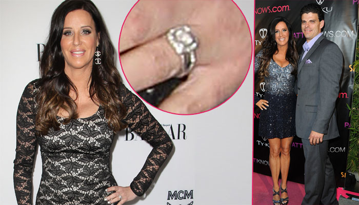 //patti stanger engaged splash