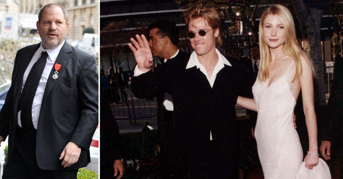 Photo of Harvey Weinstein, Brad Pitt and Gwyneth Paltrow