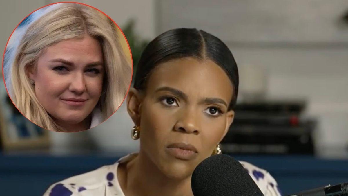 Composite photo of Erika Kirk and Candace Owens