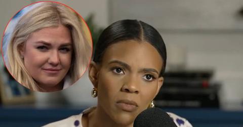 Composite photo of Erika Kirk and Candace Owens