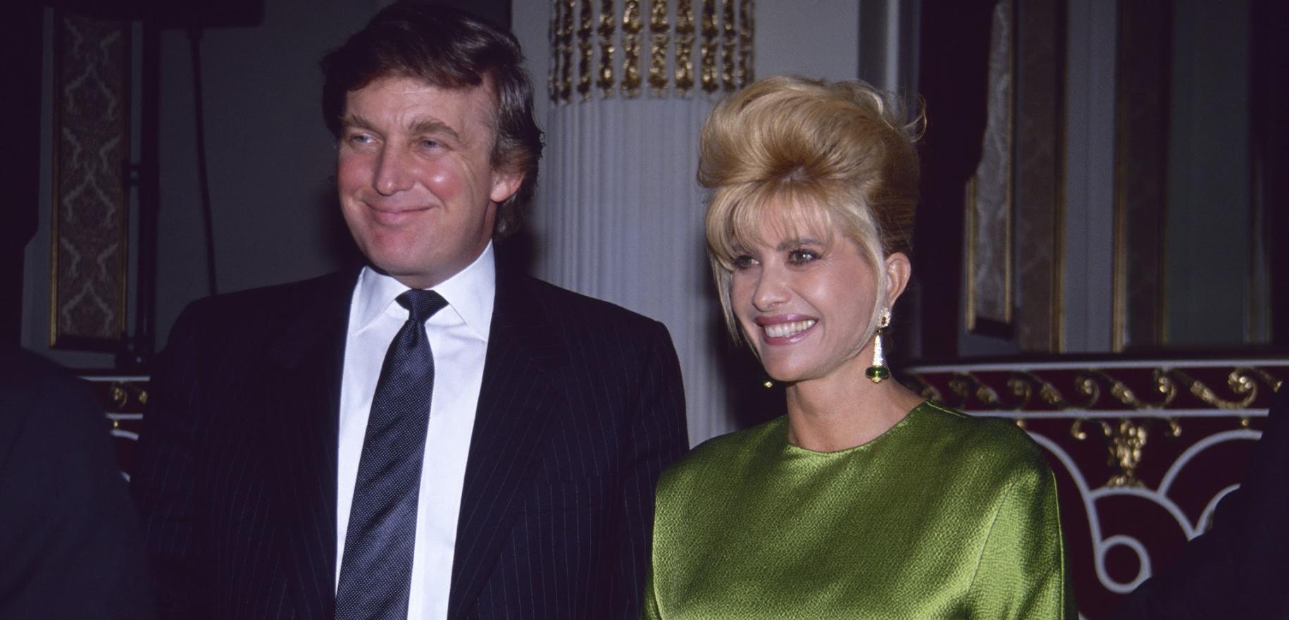 Donald Trump and Ivana Trump