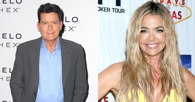 charlie sheen spotted los angeles first time denise richards child support war samipp