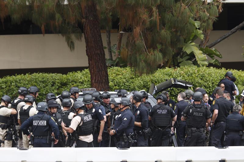 UCLA Shooter Gun Campus Lockdown Students Police