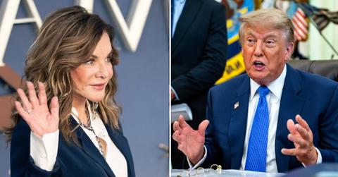 Photo of Stockard Channing and Donald Trump