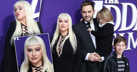Christina Aguilera Is Unrecognizable With Boyfriend & Kids