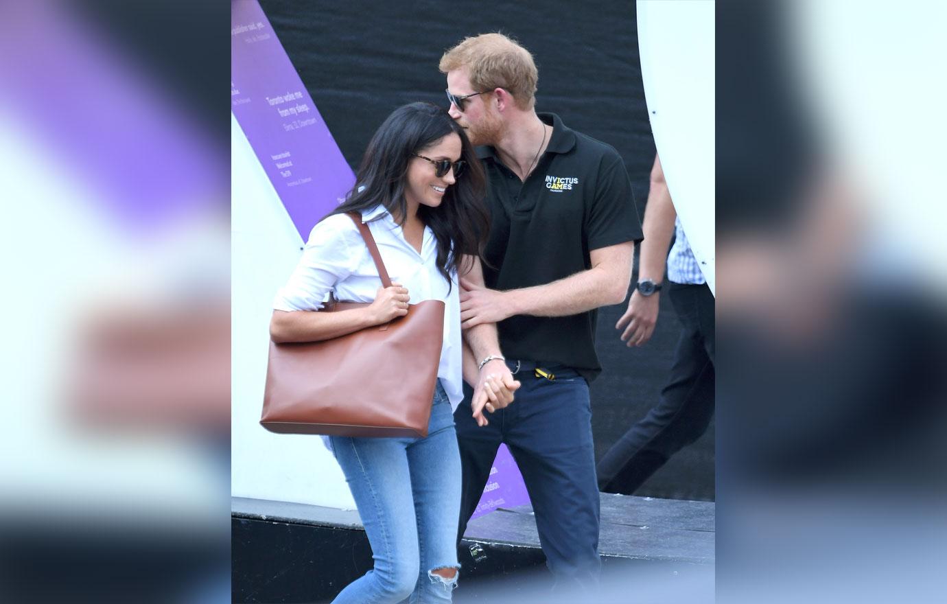 prince harry dating meghan markle first public photo invictus games