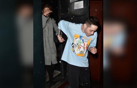 Kate Beckinsale And New Boyfriend Pete Davidson Hold Hands