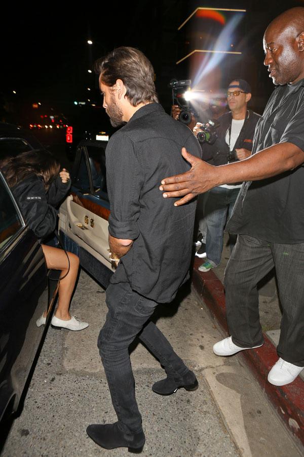 Scott Disick Drunk L.A. Nightclub