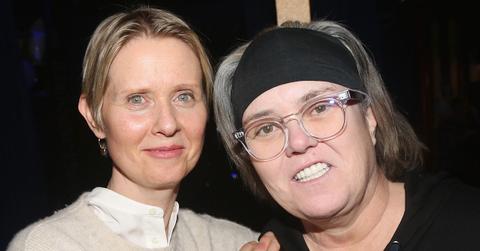 Rosie ODonnell Parties Cynthia Nixon Issues Fiancee