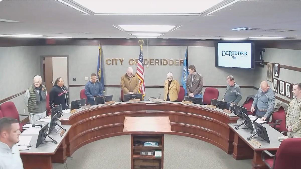 She was the mayor of DeRidder, Lousiana.