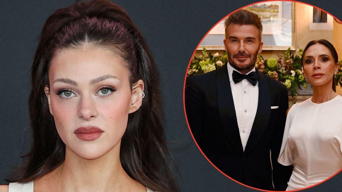 picture of Nicola Peltz, David Beckham and Victoria Beckham