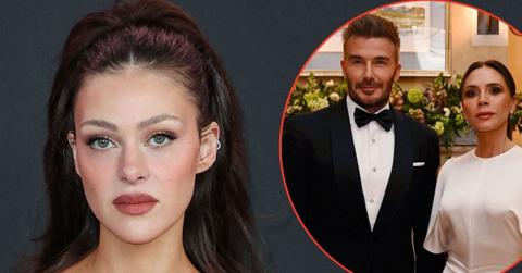 picture of Nicola Peltz, David Beckham and Victoria Beckham