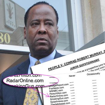 //conrad murray michael jackson jury questionnaire splash