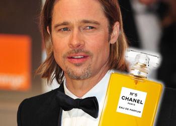 Dude Smells Like A Lady? Brad Pitt Is The New Face Of Chanel No. 5