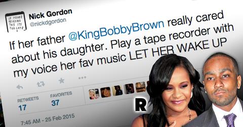 Bobbi Kristina Brown Nick Gordon Pleads
