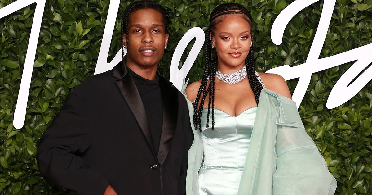 Rihanna and A$AP Rocky Were Spotted Kissing in Barbados