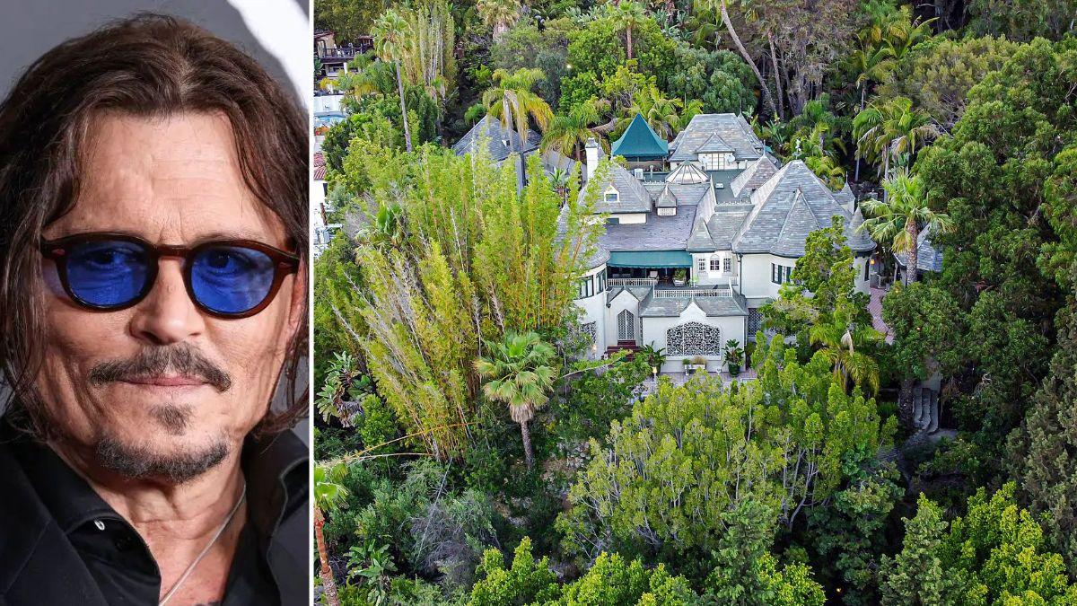 Photo of Johnny Depp, Home
