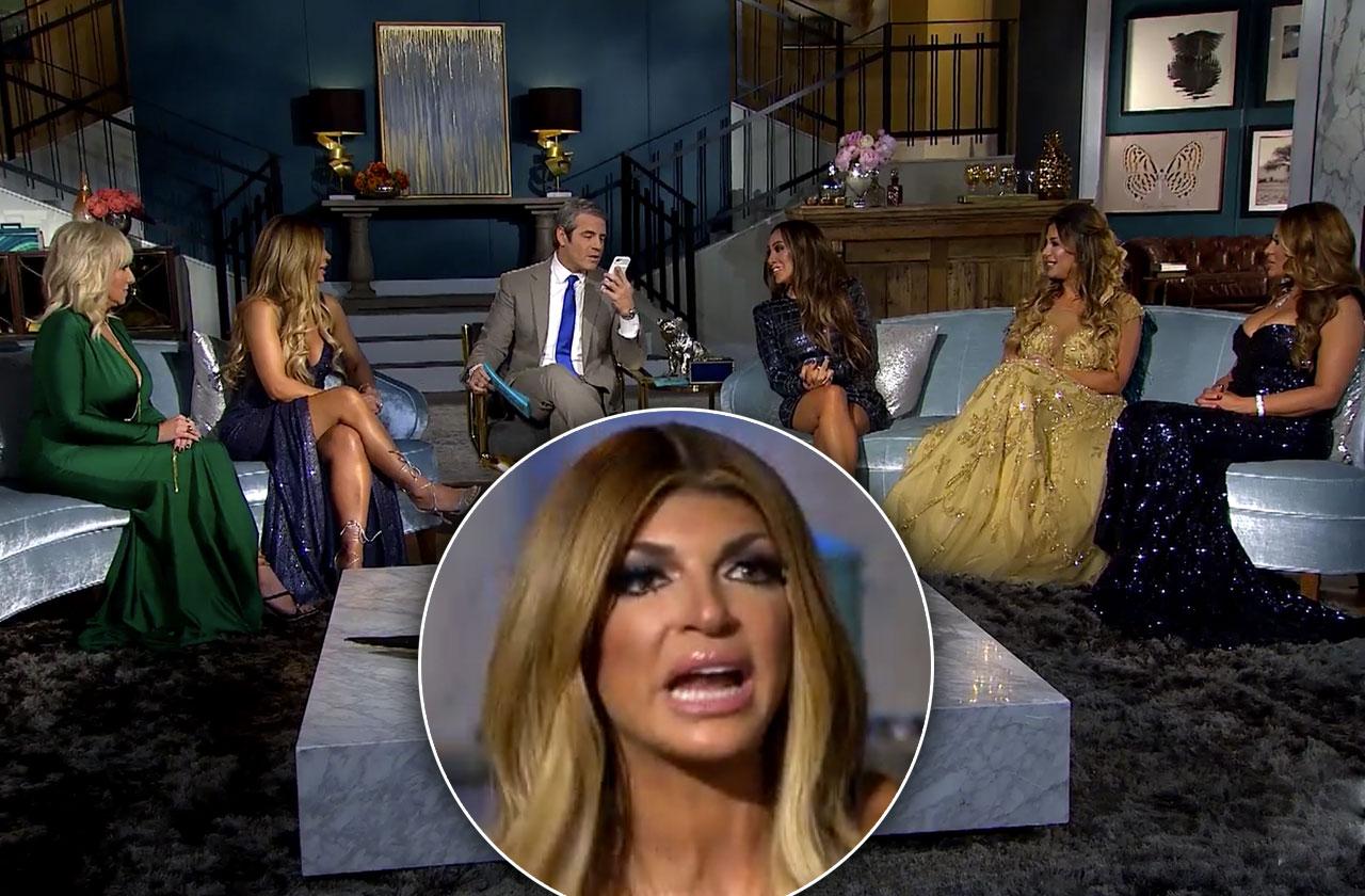 //teresa giudice kissing men rhonj reunion pp