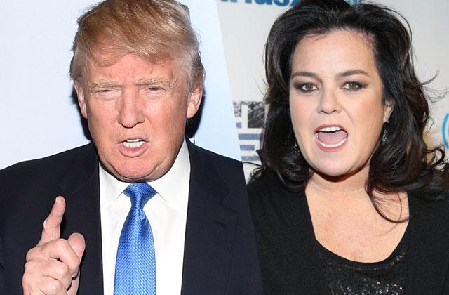 Donald Trump Rosie ODonnell Feud Attacks Presidential Candidate