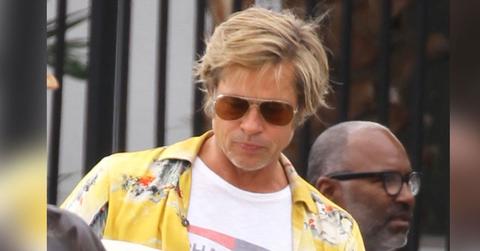 //brad pitt shoots scenes for new movie photos pp