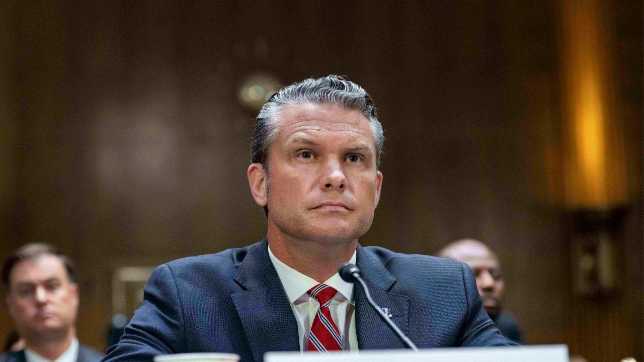 Image of Pete Hegseth's announcement about the Fort Hood shooter's execution being livestreamed was met with public outrage.