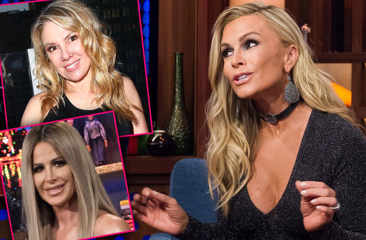 tamra judge reveals rhoc secrets slams kim zolciak friends ramona singer