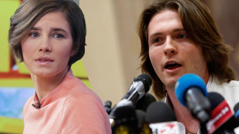 Amanda Knox was with him at the time Meredith Kercher was murdered at the P...