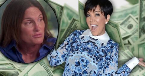 //kris jenner cashes in