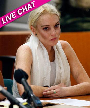 //lindsay lohan live chat probation