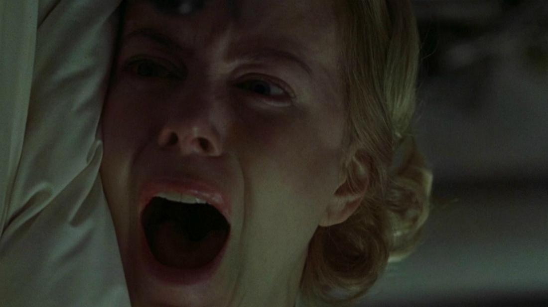 Nicole Kidman screamed at the horrors put upon her in the haunted house flick The Others.