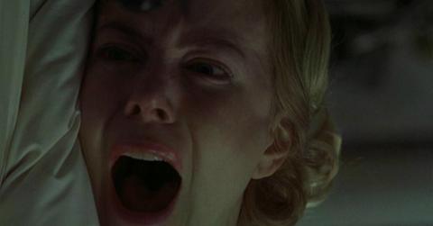 Nicole Kidman screamed at the horrors put upon her in the haunted house flick The Others.