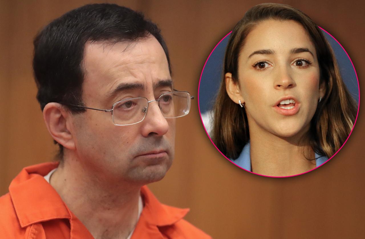 Larry nassar writes letter avoid Aly raisman deposition