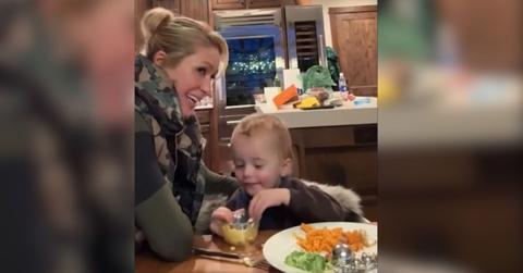 Photo of Paris Hilton and son Phoenix