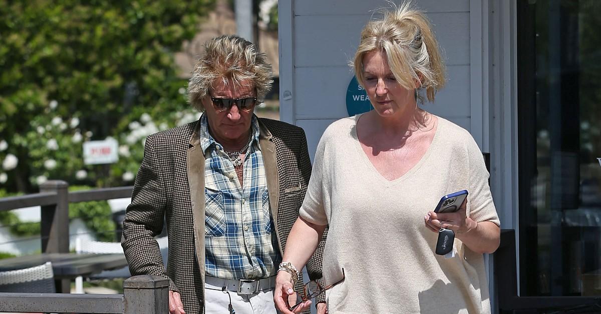 Photo of Rod Stewart and Penny Lancaster