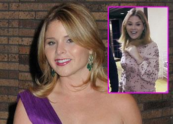 //jenna bush pregnant splash today