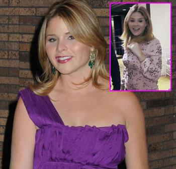 //jenna bush pregnant splash today