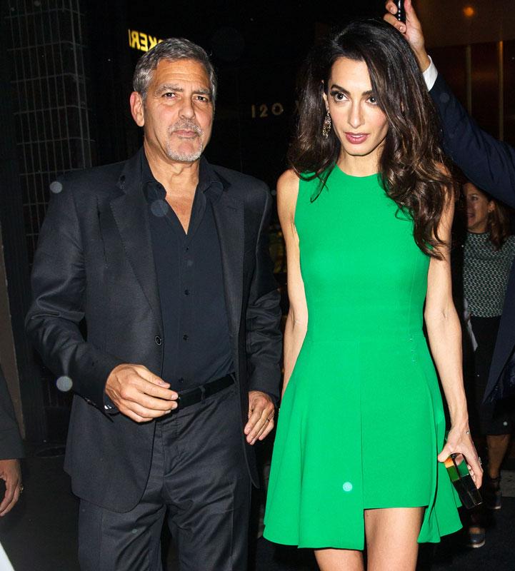 Amal Clooney Baby Bump