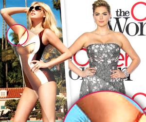 //kate upton armpit photoshop fail harpers bazaar tall