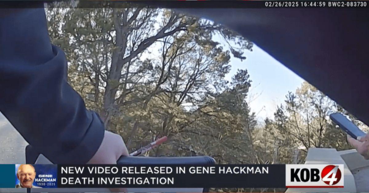 gene hackman mystery cops release bodycam video staff outside home