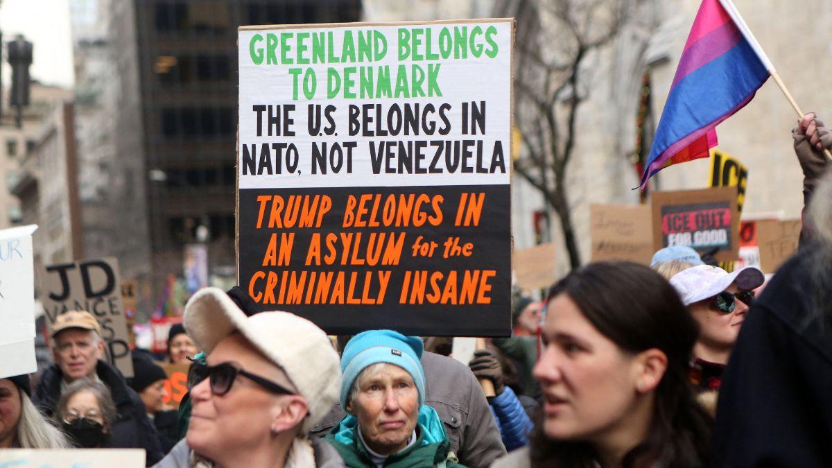 greenland protestors