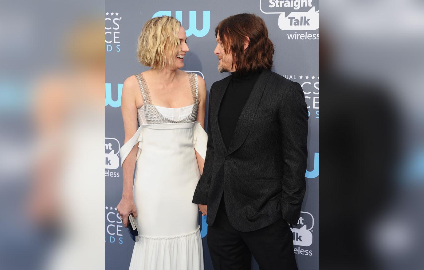 Diane Kruger Norman Reedus Couple Debut