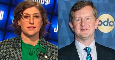 mayim bialik jeopardy ken jennings hosting control
