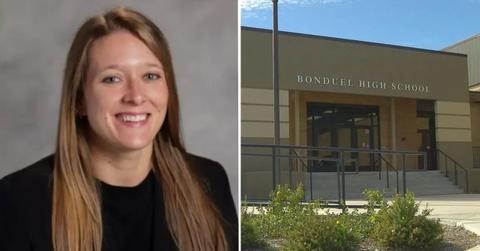 A principal at a Wisconsin school was arrested for inappropriate contact with a student.
