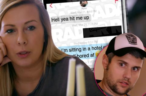 //ryan edwards tinder cheating pregnant wife amid drug related arrest teen mom og pp
