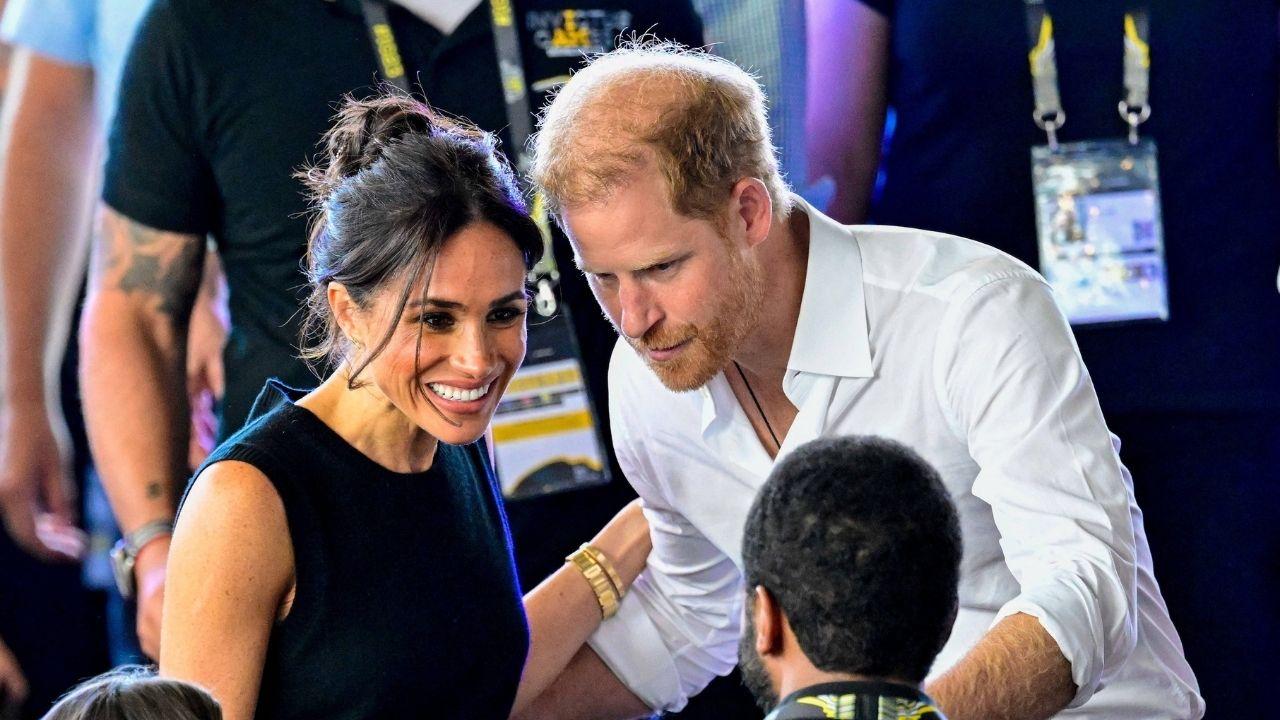 Photo of Prince Harry and Meghan Markle