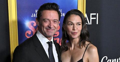 Photo of Hugh Jackman and Sutton Foster