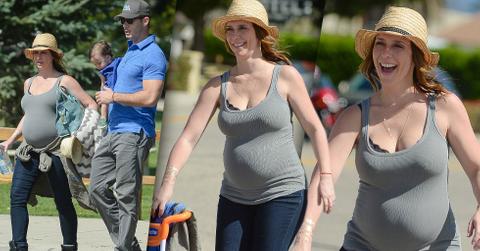 Jennifer Love Hewitt Pregnant Tank Top