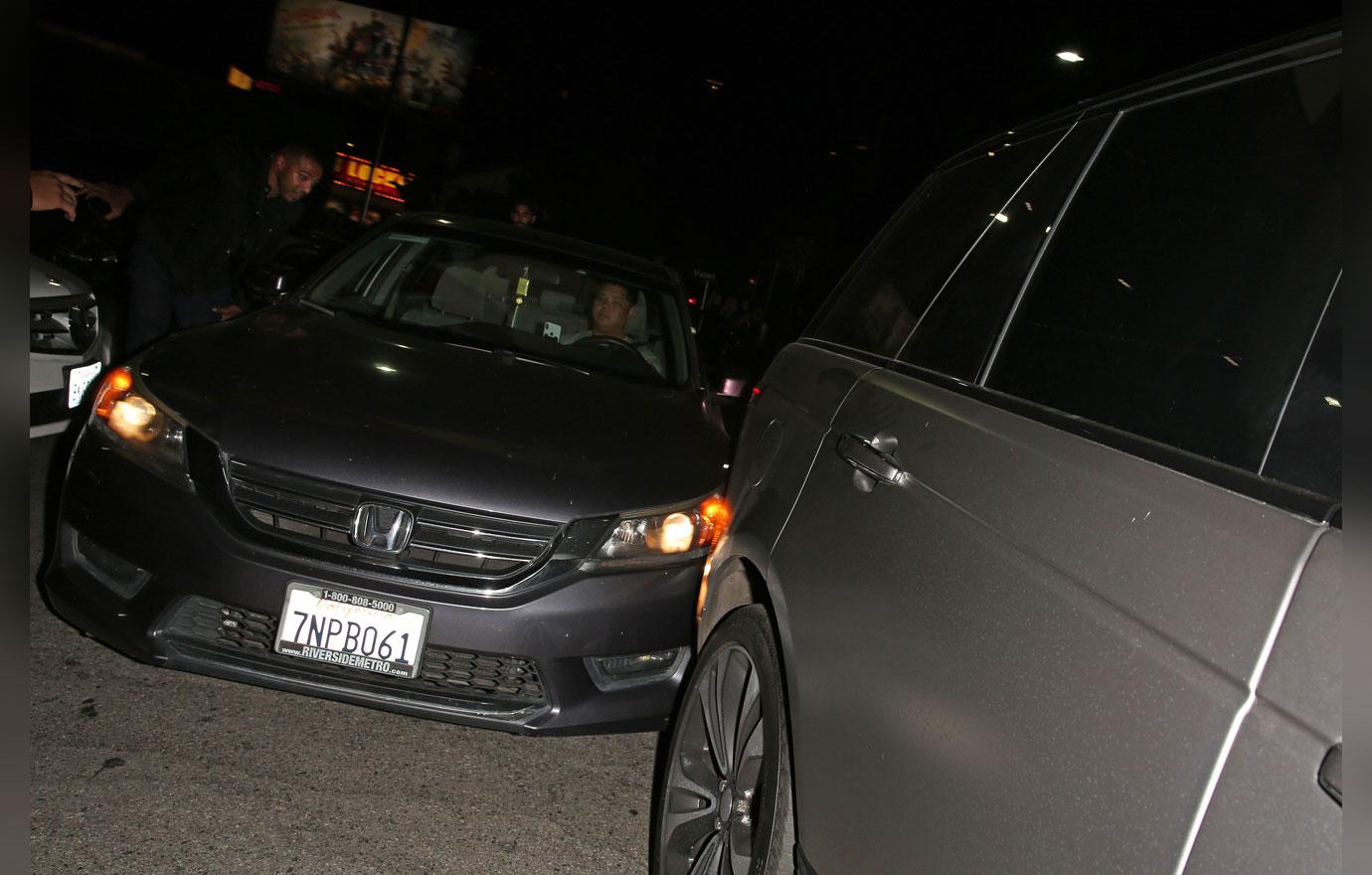 Kylie Jenner In Fender Bender As She Parties At Club