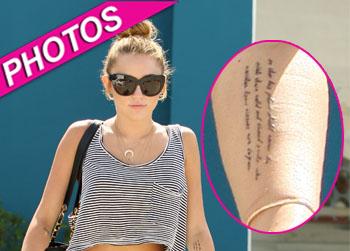 //miley cyrus tattoo