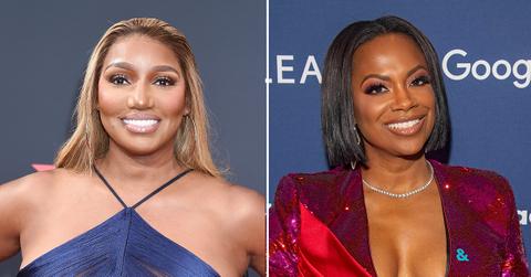 nene leakes kandi burruss hug porsha wedding feud